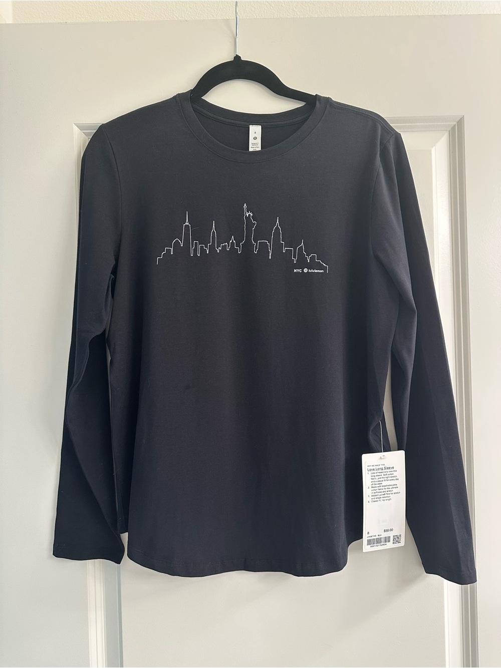 NWT Lululemon Love Long Sleeve NYC